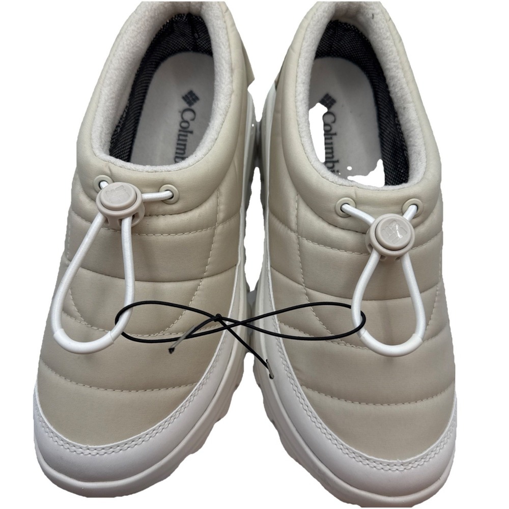 Columbia Womens Snowtrot Unwind Snow Shoe Dark Stone/Sea Salt Size 7‎ NWOB
